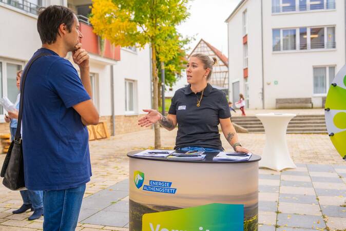 Impressionenen von der Eröffnung des Büros der Energie Althengstett am Familientag, 21.09.2025