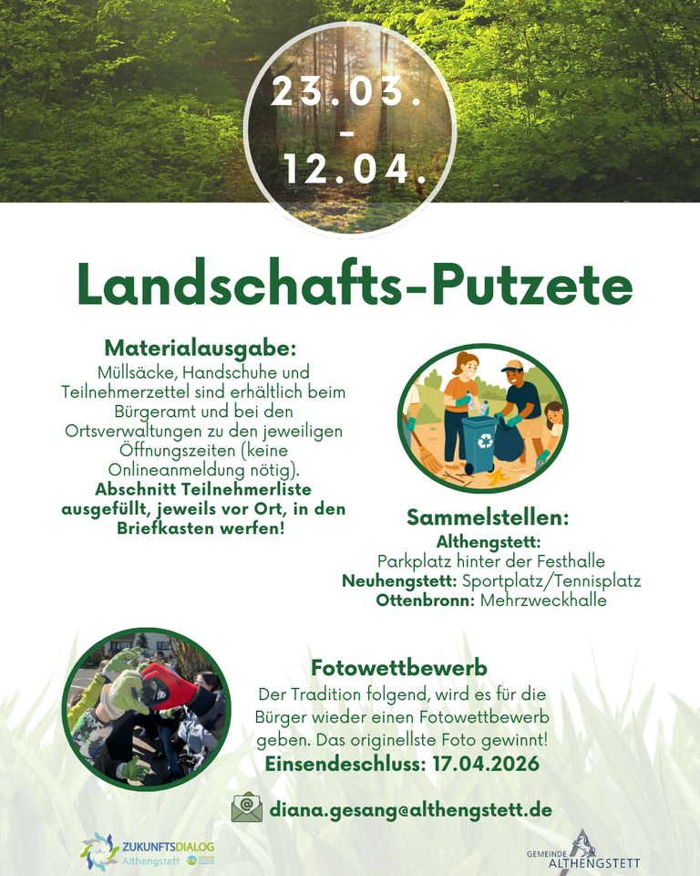 Flyer gemeinsamer Putzetelauf