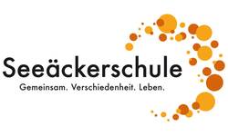 Der Name mit orangenen Punkten