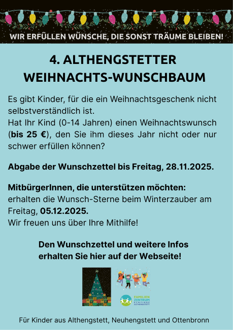4.Weihnachtswunschbaum