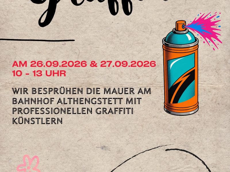 Graffittibemalung 26. und 27. September