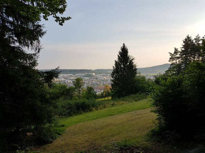 Blick vom Täfeleberghaus Richtung Althengstett